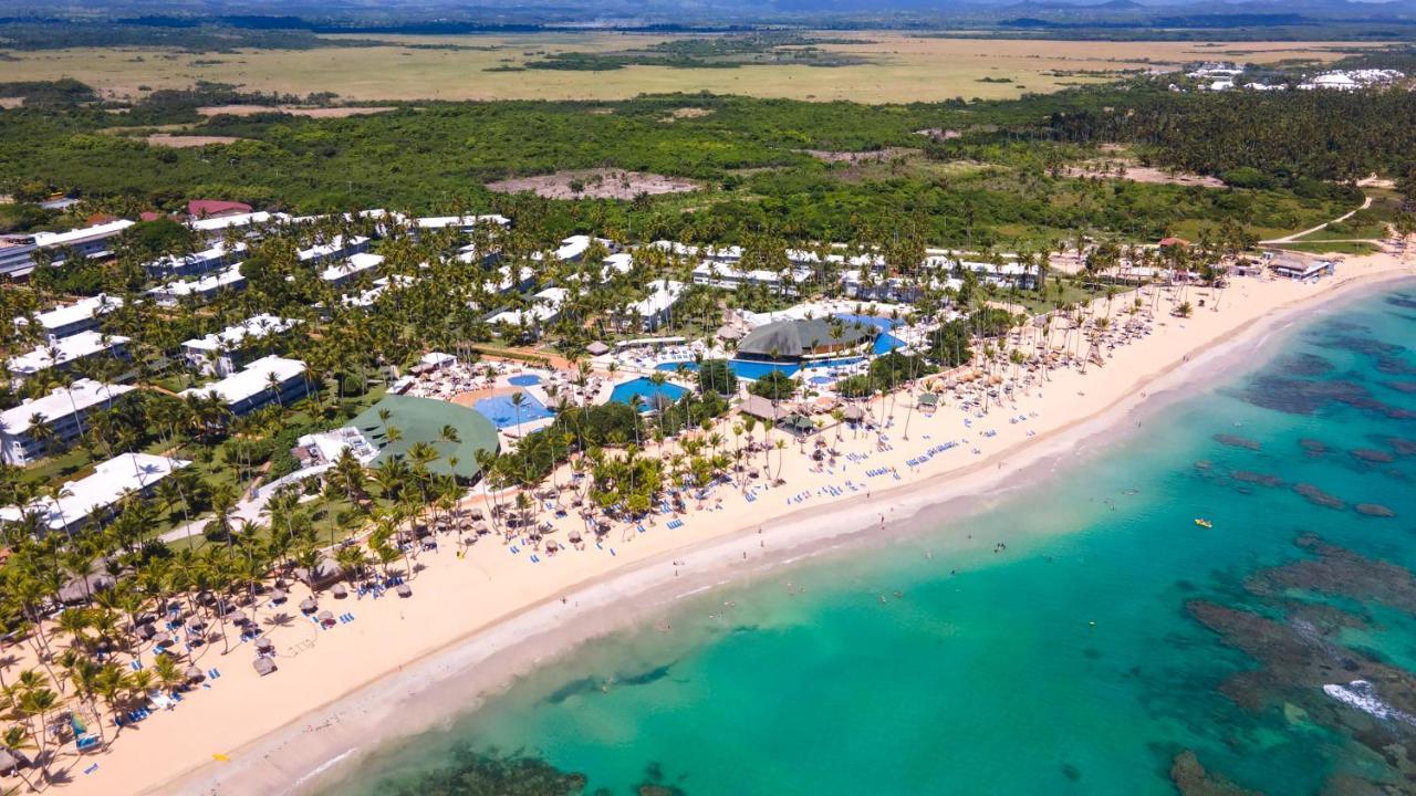 אוברו אלטו Grand Sirenis Punta Cana Resort & Aquagames מראה חיצוני תמונה Aerial view of Iberostar Grand Paradies